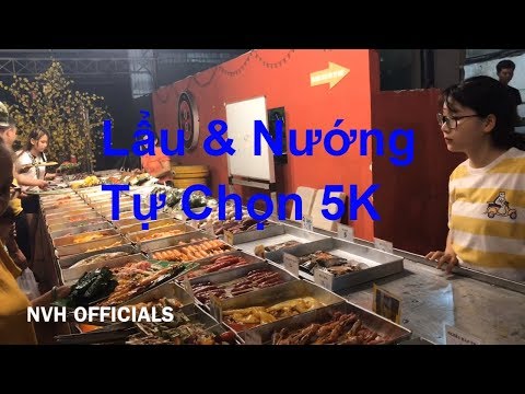 Lẩu Nướng Xiên Hải Sản Tự Chọn 5k Ở Bình Dương | Review MonMon Lẩu Nướng Tự Chọn