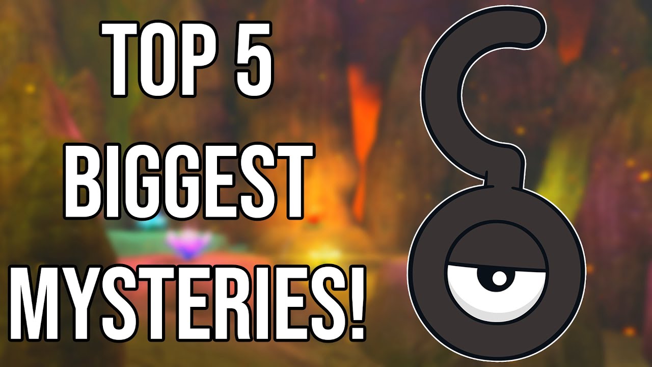 Top 5 Biggest Mysteries In Pokemon!