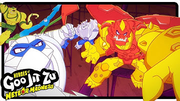 NEW!! Heroes of Goo Jit Zu | Meteor Madness | Part 8
