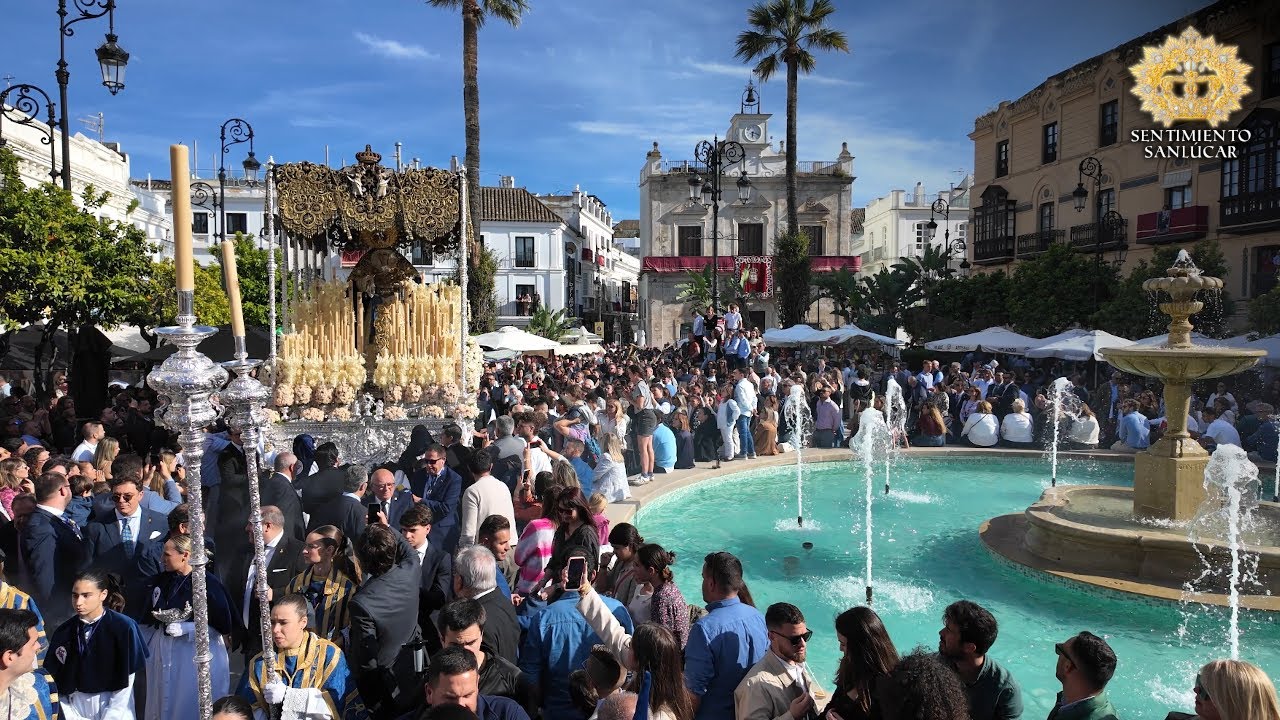 [4K] Hermandad del Cautivo (Plaza Cabildo y Calle Bolsa) - Sanlúcar de Barrameda 2025