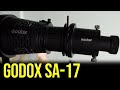 Godox SA-17 Bowens to SA-P Projection Snoot Adapter