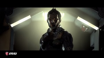 Deus Ex: Mankind Divided enhanced with Eye Tracking | MSI x Tobii