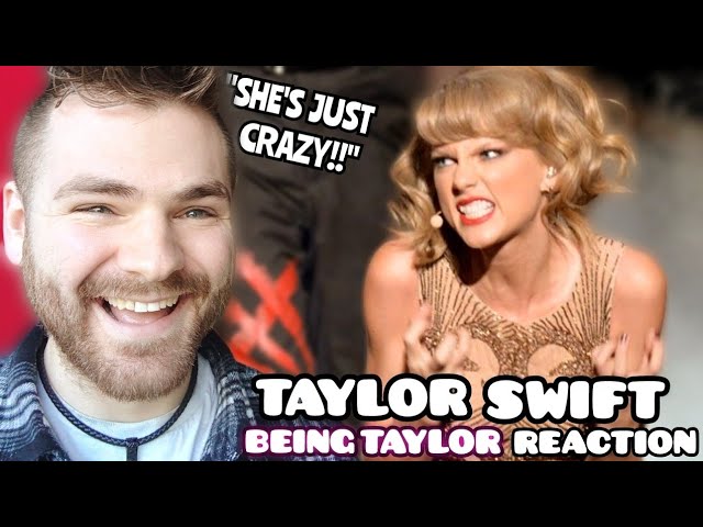I CAN'T STOP LAUGHING!! | TAYLOR SWIFT being herself for almost 11 minutes | REACTION! class=