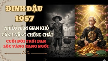 ĐINH DẬU 1957 | Vượt Qua Gian Khó, Cuối Đời PHÚ QUÝ Rạng Ngời | Lộc Vàng Trời Ban