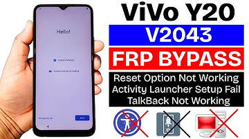 Vivo Y20 Frp Bypass Latest Security Update | Vivo Y20s/Y20g/Y20i Google Frp Unlock Without Pc 2025