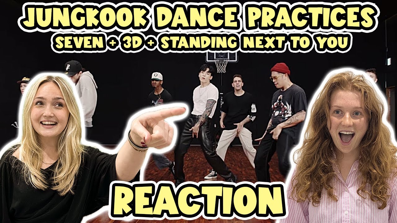 OUR FIRST TIME WATCHING JUNG KOOK CHOREO!! | Seven + 3D + Standing Next to You