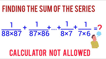 Mathematical Olympiad |Finding the sum of the series  |Math Olympiad @Learncommunolizer