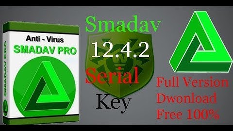 SmadAV Antivirus 2019 New  Vesion 12.4.2 Serial Key Crack PRO Version [Jan 2019]