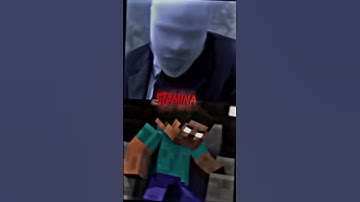 herobrine vs slender man 😈#minecraft #shorts #gaming
