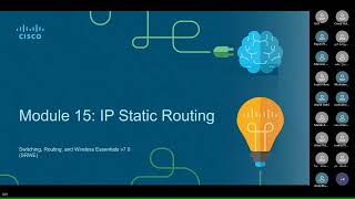 SRWE Module 15: IP Static Routing Profile
