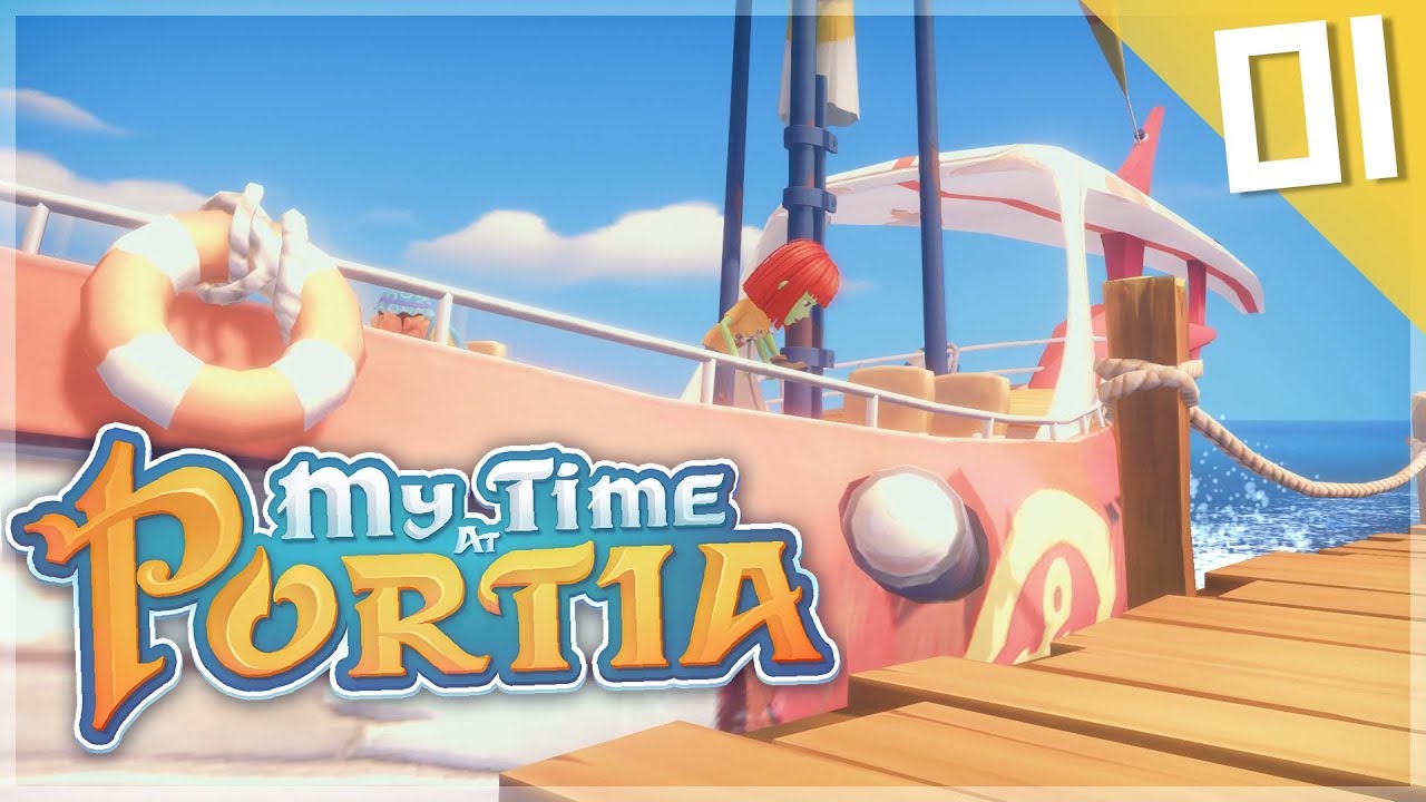 gaming logo The Blueberry Workshop! // My Time At Portia [01] | Mousie