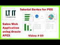 Oracle APEX Complete Project Tutorial # 09 Prepare Application Dashboard