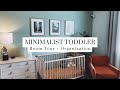 Minimalist Toddler Room - Can 3 year olds be minimalists?