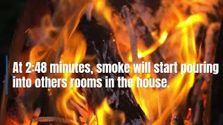 Typical Fire Timeline two story home