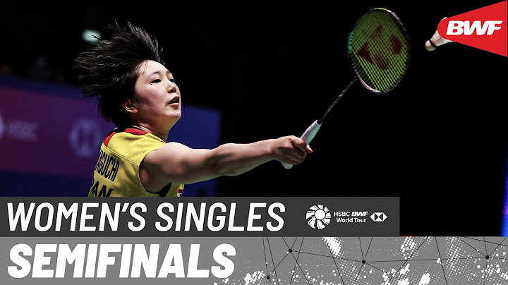 KFF Singapore Badminton Open 2025 | Akane Yamaguchi (JPN) [4] vs. Wang Zhi Yi (CHN) [2] | SF