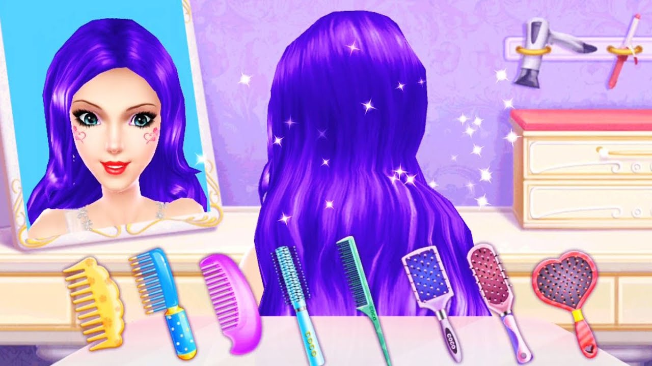 Wedding Planner Spa Girls Makeover Hair Salon Dress Up Cake Decorate Games for Girls