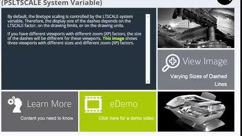 AutoCAD - LineType Scale PaperSpace