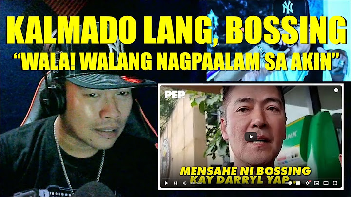 HALA, ETO NA! | Vic Sotto, ANO ANG MENSAHE KAY DARRYL YAP? | PEP Interviews | REACTION VIDEO