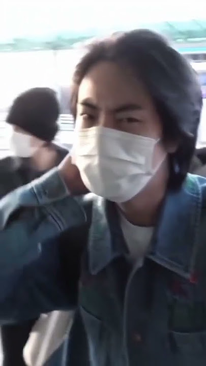 bts jin in airport #jin