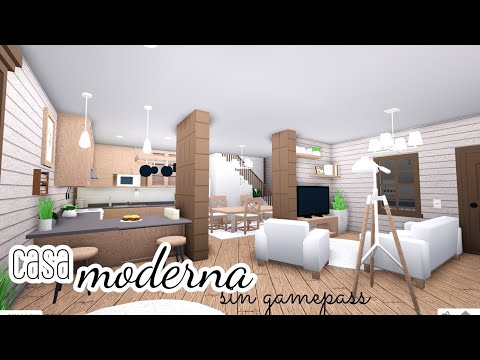 Casa Moderna En Bloxburg Youtube - bonitas imagenes de casas roblox imagenes