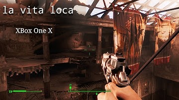 [4K] Fallout 4 XBox One X Gameplay Performance Test