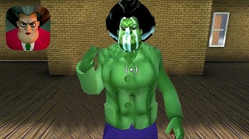 Scary Teacher 3D New Teacher Hulk New Update Part 32 Gameplay Walkthrough (IOS ANDROID)