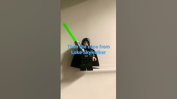 How to make a Lego darth Vader without using parts from him!