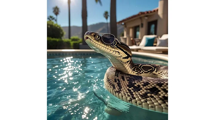 Dumpster Python Gets Therapy in Los Angeles