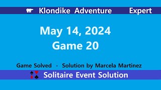 Klondike Adventure Game #20 | May 14, 2024 Event | Expert