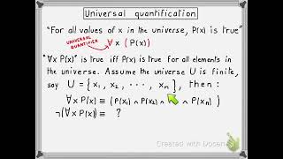 Discrete Structures [Lecture 6 / Segment 2] - Predicate logic - Part 6/20