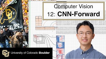 12. CNN - Forward | CSCI 5722: Computer Vision | Spring 25