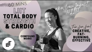 Low-Impact - High Intensity Strength &amp; Cardio Workout | Killer workout