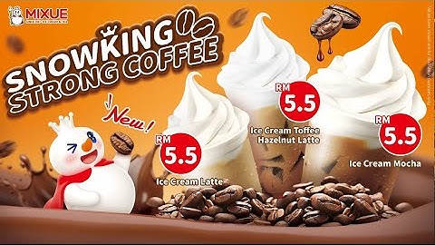 MIXUE New Coffee Series is launching now❗❗❗