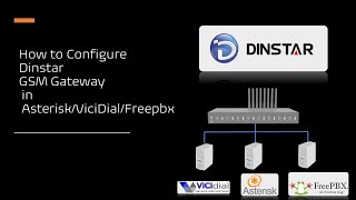 How to configure Dinstar GSM Gateway in Vicidial asterisk