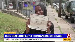 Teen denied diploma for dancing on stage...Is This Anything?