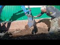 Канализация вплотную к дому в стесненных условиях