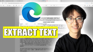 How to Extract Text from a PDF or Image using the New Microsoft Edge