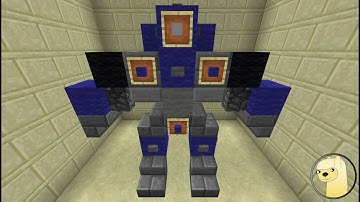 Minecraft - How To Build Transformers Prime Arcee Robot Mode!
