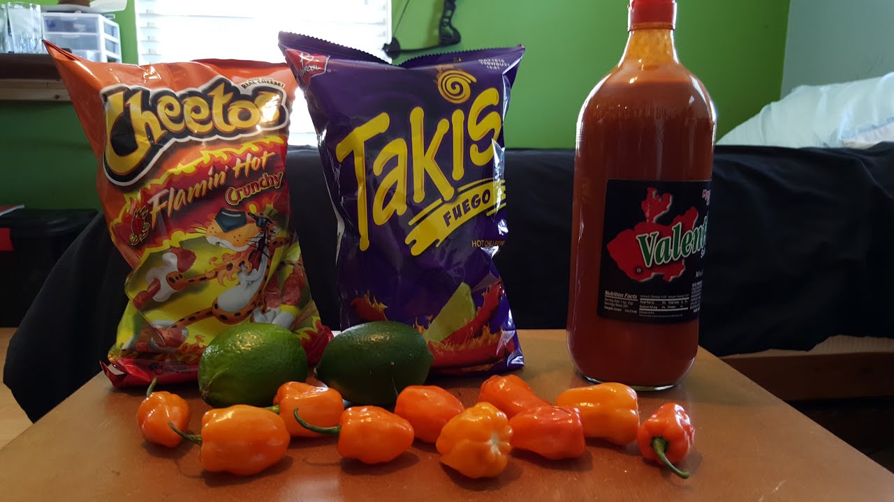Takis, Cheetos, Lemon, Valentina, Habanero Challenge - YouTube.