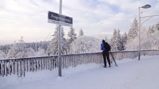 Korketrekkeren, Norway: surviving Oslo&#39;s famous sledding track