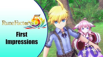 Rune Factory 5 (NA/EU) First Impressions