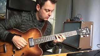 Ibanez Af55-Tf Through Fender Blues Deluxe