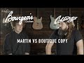 Martin vs boutique guitars