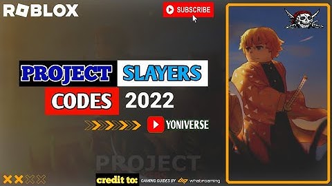 Roblox Project Slayer Codes: WORKING | How to Redeem Roblox Project Slayer Code @Roblox #roblox