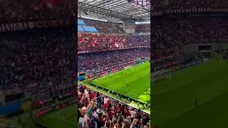 : Amazing atmosphere in San Siro ! Ac Milan fans  PIOLI IS ON FIRE  -Just enjoy it  #football