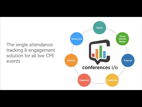 Conferences.io CPE Attendance Tracking Platform - NASBA Summit 2021