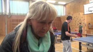 Refugees Welcome 2 Leberkaes Tischtennis Turnier TSV Stein 20160106 7