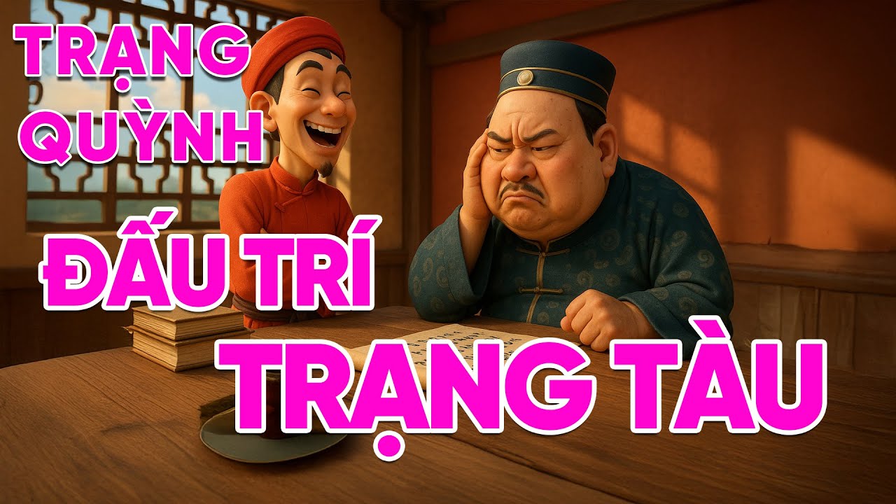 TRẠNG QUỲNH ĐẤU TRÍ TRẠNG TÀU | Trí Việt Cười Rụng Trời | Truyện Dân Gian Audio