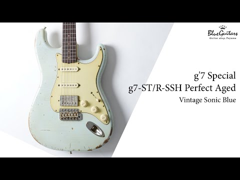 ギター g7 Special g7-ST/R LightlyAged SonicBlue g7 Special