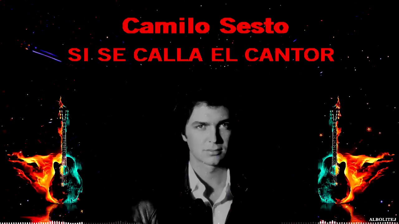 CAMILO SESTO - SI SE CALLA EL CANTOR (KARAOKE) - YouTube